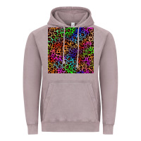 Vintage Zinc Pride leopard seamless pattern Vintage Hoodie - NancyCooperArtShop