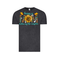 Vintage Black Being a Mom Makes My Life Complete Vintage Tee - texasbilliewilder