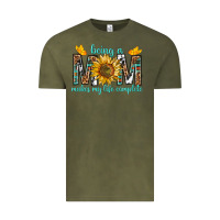 Vintage Olive Being a Mom Makes My Life Complete Vintage Tee - texasbilliewilder