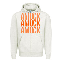 Oatmeal Heather halloween Zipper Hoodie - tuanDangUi