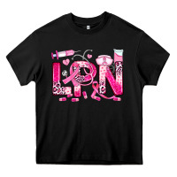 Black breast cancer lpn licensed practical nurse Heavy Core Tee - JahusDesignShop