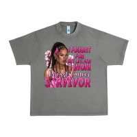 Tornado i fought for my life and i won afro woman Urban Heavy Tee - NancyCooperArtShop