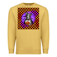 Antique Gold Halloween American Pitbull Terrier Premium Sweatshirt - LillyAllenDesigns