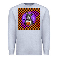 Heather Grey Halloween American Pitbull Terrier Premium Sweatshirt - LillyAllenDesigns