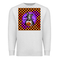 Oatmeal Heather Halloween American Pitbull Terrier Premium Sweatshirt - LillyAllenDesigns