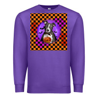 Purple Halloween American Pitbull Terrier Premium Sweatshirt - LillyAllenDesigns
