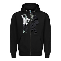 Black pulp frankenstein Zipper Hoodie - tuanDangUi