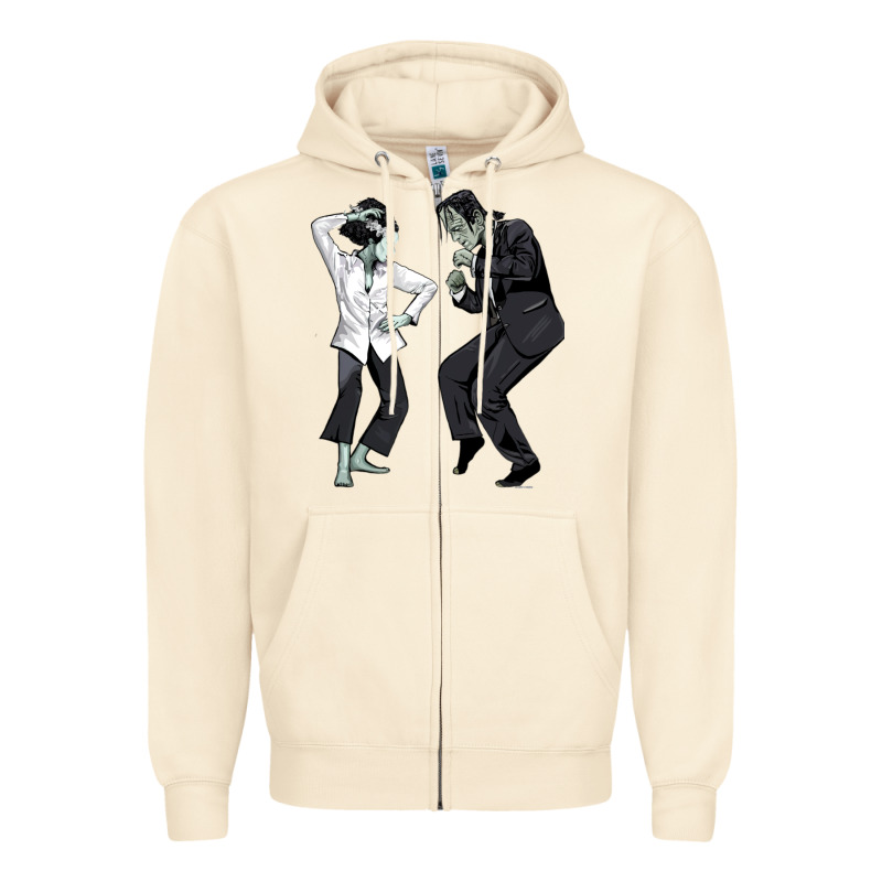 Pulp Frankenstein Zipper Hoodie by tuanDangUi | Teevron