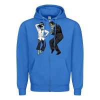 True Royal pulp frankenstein Zipper Hoodie - tuanDangUi