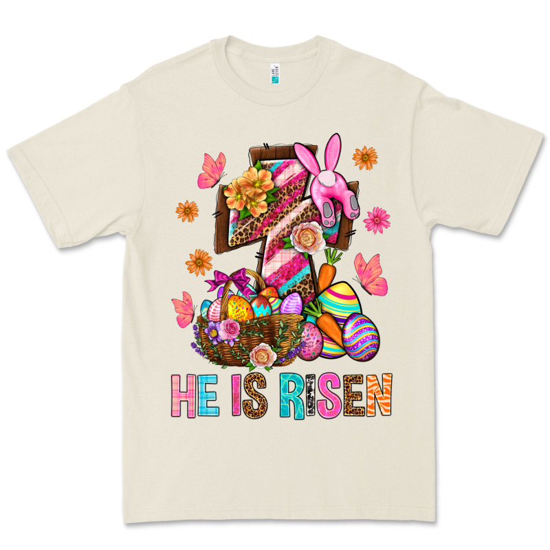 He Is Risen Easter Premium Tee by BundleAndBundleShop | Teevron