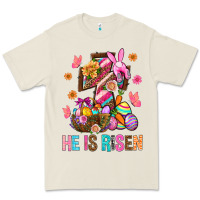 Bone He Is Risen Easter Premium Tee - BundleAndBundleShop