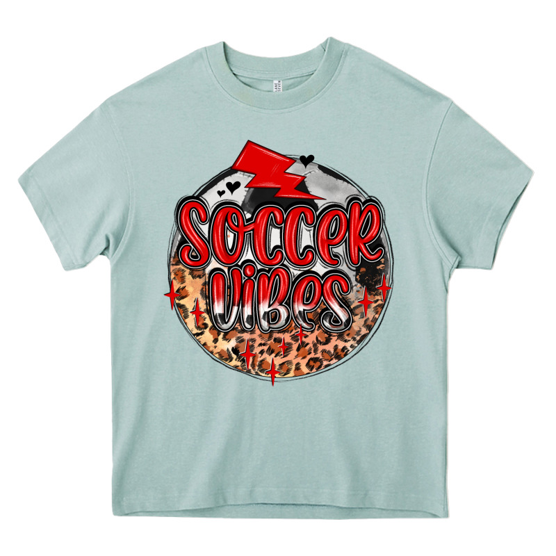 Soccer Vibes Heavy Core Tee by MaliasSmallBusiness | Teevron