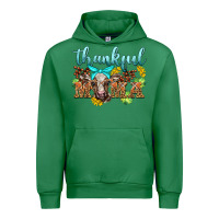 Emerald thankful mama cow Urban Hoodie - BarkalooDesign
