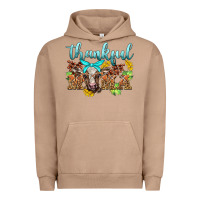 Pigment Burro thankful mama cow Urban Hoodie - BarkalooDesign
