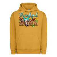 Pigment Peanut Butter thankful mama cow Urban Hoodie - BarkalooDesign