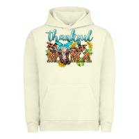 Pigment Pistachio thankful mama cow Urban Hoodie - BarkalooDesign
