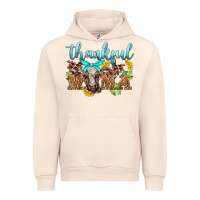 Sandshell thankful mama cow Urban Hoodie - BarkalooDesign