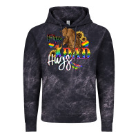 Cloud Black Free Dad hugs Vintage Hoodie - NancyCooperArtShop