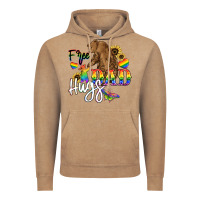 Vintage Coffee Free Dad hugs Vintage Hoodie - NancyCooperArtShop