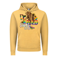 Vintage Mustard Free Dad hugs Vintage Hoodie - NancyCooperArtShop