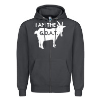 Smoke i am the g.o.a.t. greatest of all time athletics g Zipper Hoodie - tuanDangUi
