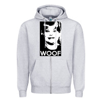 Heather Grey buzz your girlfriend   woof! Zipper Hoodie - tuanDangUi