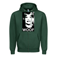 Sports Green buzz your girlfriend   woof! Zipper Hoodie - tuanDangUi