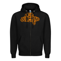 Black el duderino Zipper Hoodie - tuanDangUi