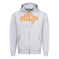 Heather Grey el duderino Zipper Hoodie - tuanDangUi