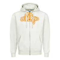 Oatmeal Heather el duderino Zipper Hoodie - tuanDangUi