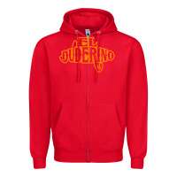 Red el duderino Zipper Hoodie - tuanDangUi