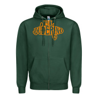 Sports Green el duderino Zipper Hoodie - tuanDangUi