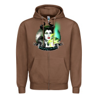 Chestnut maleficent Zipper Hoodie - tuanDangUi