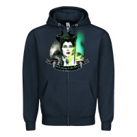 Navy maleficent Zipper Hoodie - tuanDangUi
