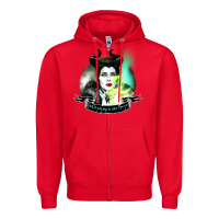 Red maleficent Zipper Hoodie - tuanDangUi