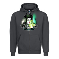 Smoke maleficent Zipper Hoodie - tuanDangUi