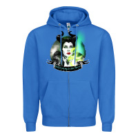 True Royal maleficent Zipper Hoodie - tuanDangUi