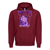 Burgundy ape grape Zipper Hoodie - tuanDangUi