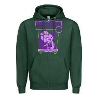 Sports Green ape grape Zipper Hoodie - tuanDangUi
