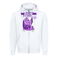 White ape grape Zipper Hoodie - tuanDangUi