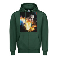Sports Green nagasonic teenage warhead Zipper Hoodie - tuanDangUi