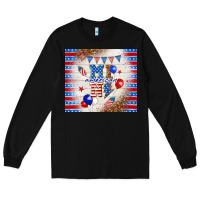 Black American mini Long Sleeve Tee - TumblerDesignByShophia