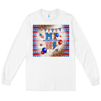 White American mini Long Sleeve Tee - TumblerDesignByShophia