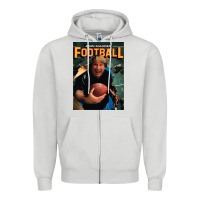 Dove Grey john madden football Zipper Hoodie - tuanDangUi