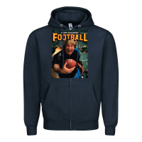 Navy john madden football Zipper Hoodie - tuanDangUi