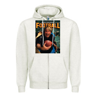 Oatmeal Heather john madden football Zipper Hoodie - tuanDangUi