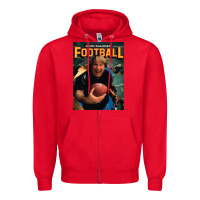 Red john madden football Zipper Hoodie - tuanDangUi