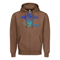 Chestnut Cancun Sea Stingray Mexico Matching Family Vacatio Zipper Hoodie - tuanDangUi