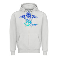Cancun Sea Stingray Mexico Matching Family Vacatio Zipper Hoodie | Teevron