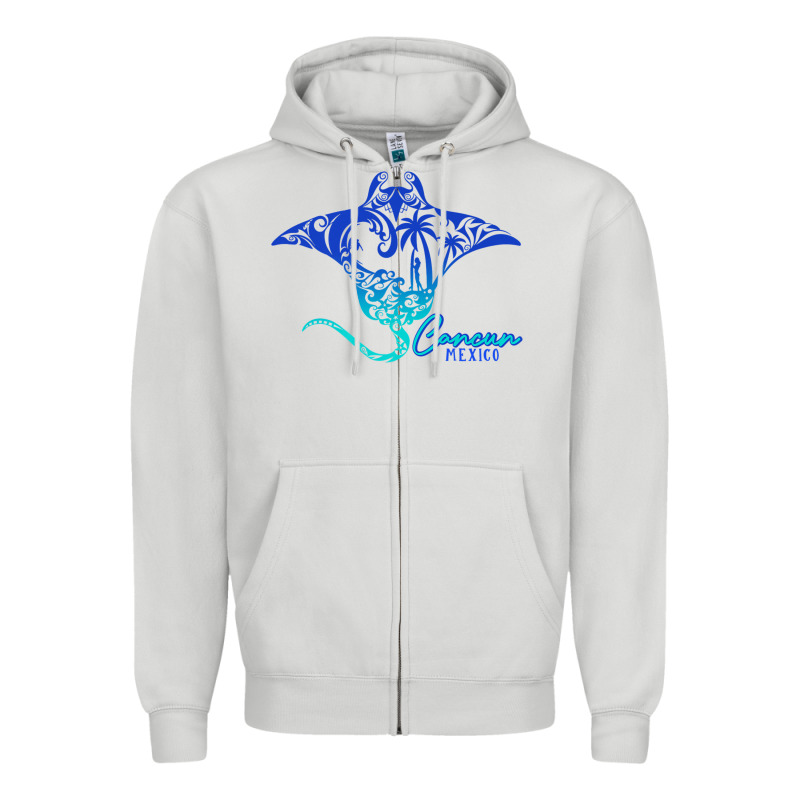 Cancun Sea Stingray Mexico Matching Family Vacatio Zipper Hoodie by tuanDangUi | Teevron